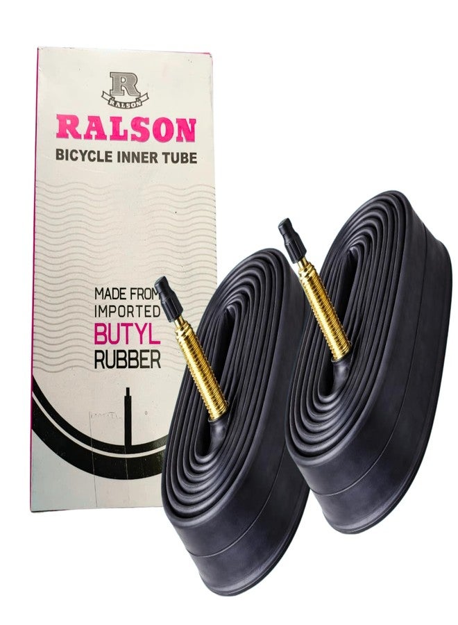 FCCRACING Bicycle Cycle RALSON 700x 40c Inner Tube, Tube for Bicycle (Pack of 2) - Image 1