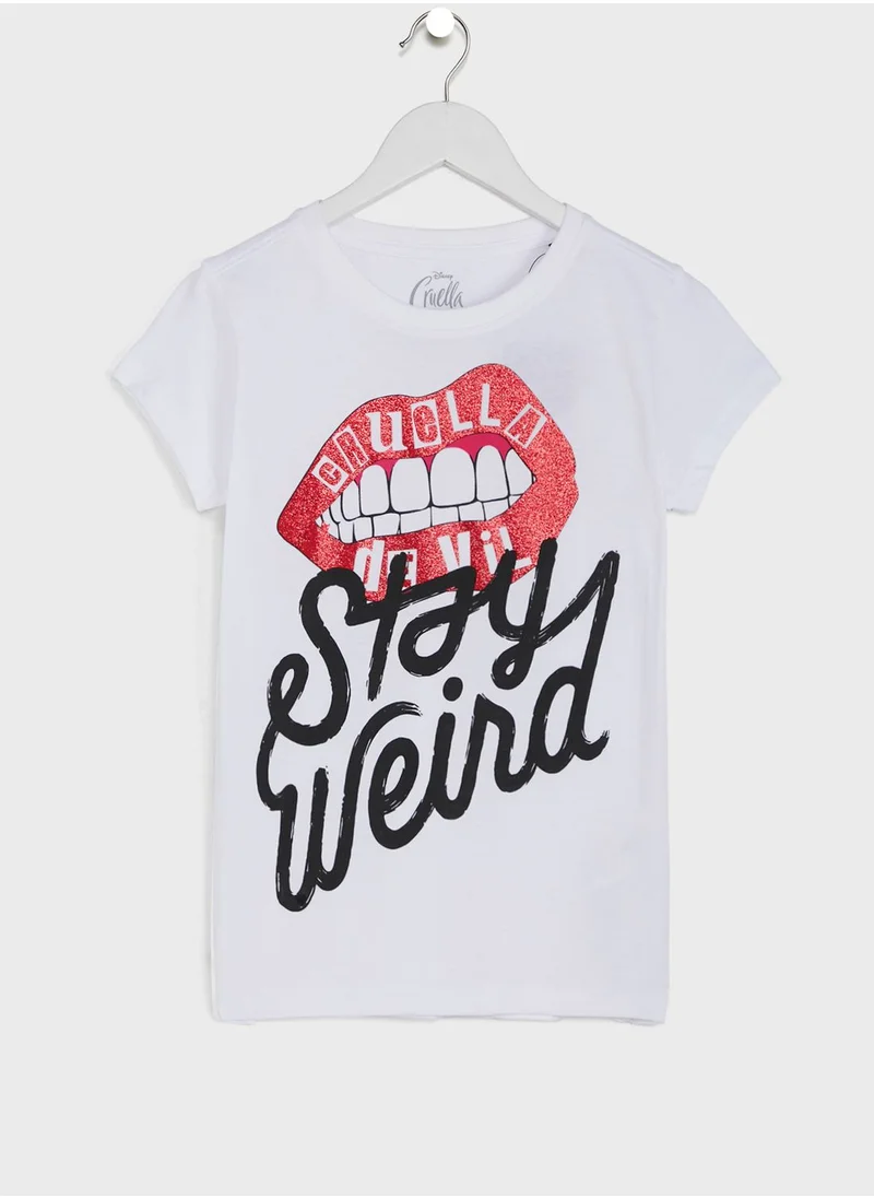 DIFUZED Kids Stay Weird T-Shirt