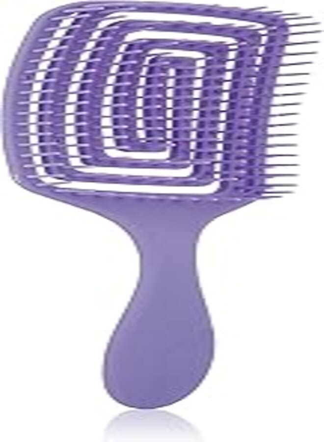 Candy Brush MZ007 Maze Hair Brush - Purple