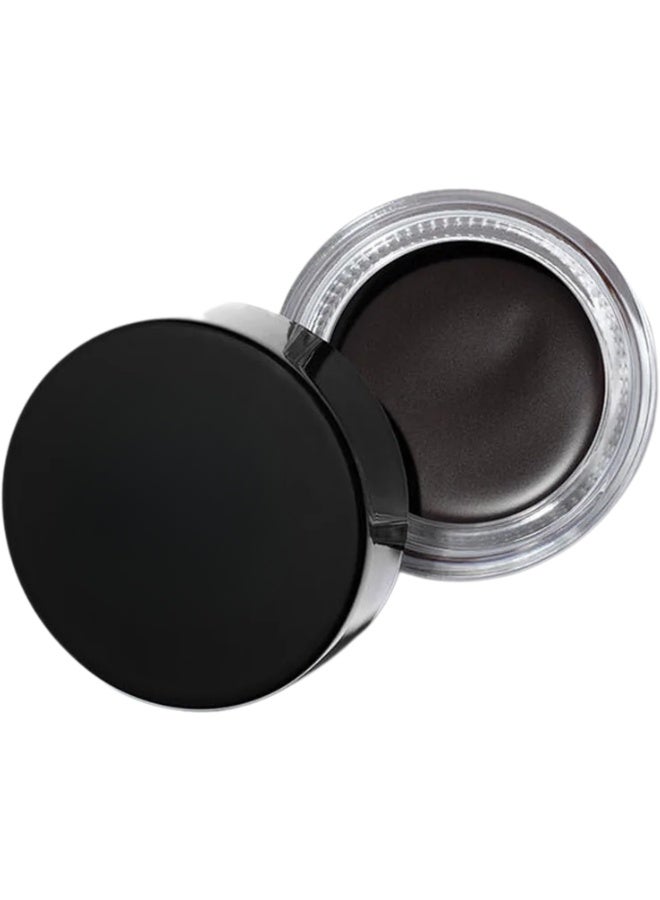 Dip Brow Waterproof Eyebrow Pomade – Long-Lasting, Smudge-Proof, Full-Pigment Brow Gel for Natural Looks - Black - Image 1