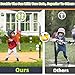 Surelect 3in1 T Ball Set for Kids Adjustable Height Hanging Baseball Batting Tee Set with 2 Bats Teeball Hitting Stand Ball Launcher for Toddlers Sport Toys OutdoorIndoor for Boys Girls - Image 3