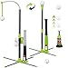 Surelect 3in1 T Ball Set for Kids Adjustable Height Hanging Baseball Batting Tee Set with 2 Bats Teeball Hitting Stand Ball Launcher for Toddlers Sport Toys OutdoorIndoor for Boys Girls - Image 2