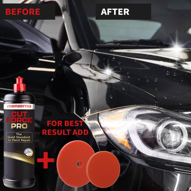 menzerna Cut Force Pro Car Polish 32 oz I Premium Polish with Heavy Cut and high Gloss Finish I Buffing & Polishing Compound for Car Maintenance I for Scratches & Sanding Marks I Car Body Repair - Image 4