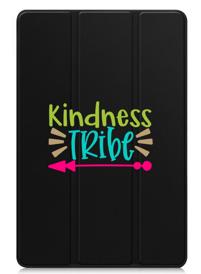 Theodor Protective Flip Case For Apple iPad Pro 13 (2024) With Trifold Stand Auto Wake Sleep Shockproof Cover Kindness Tribe - Image 1