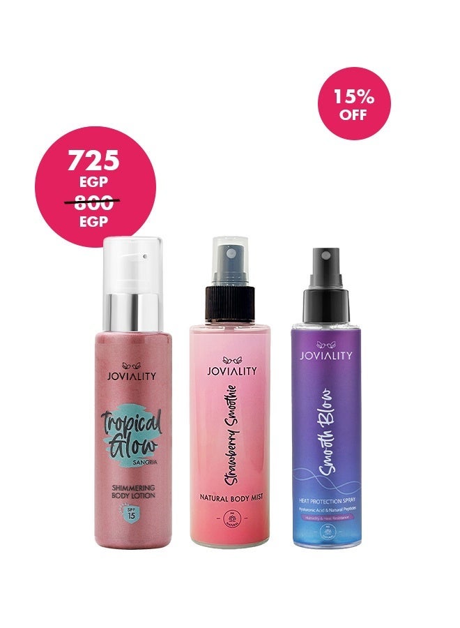 JOVIALITY Heat & Glow kit + Free Pink Pouch - Image 2