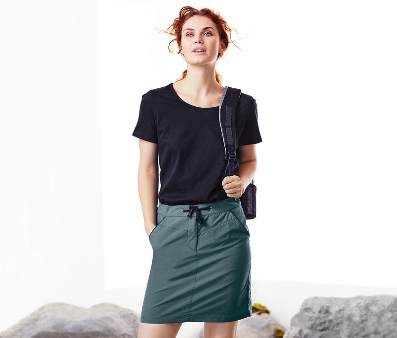 Tchibo Women Sportswear Fit Outdoor Skirt, Sage Blue  - Image 1