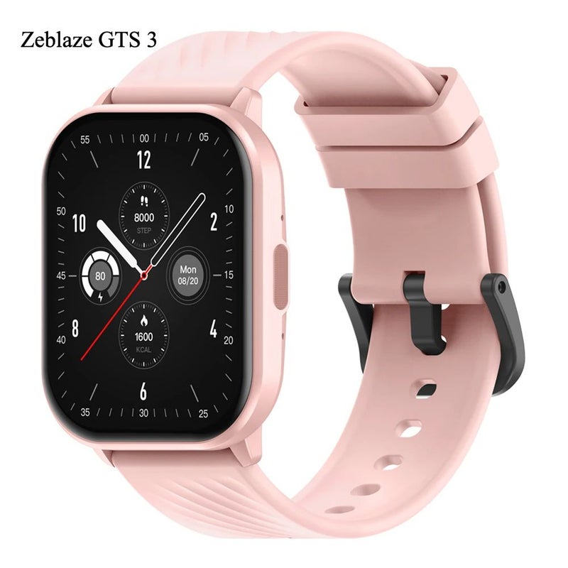 زيبليز ساعة ذكية Zeblaze GTS 3 - وردي - Image 1