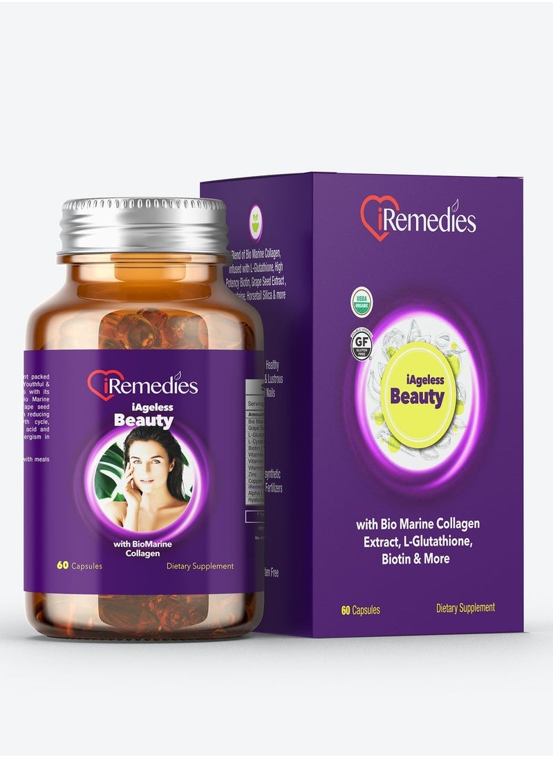 iRemedies iAgeless Beauty – 60 capsules  - Image 2