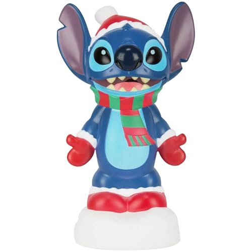 Gemmy Christmas Lighted Blow Mold Outdoor Decor Stitch Disney 125 in - Image 1