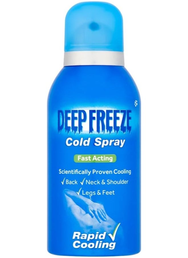 Deep Freeze Deep Freeze Pain Relief Cold Spray 150ml  - Image 1