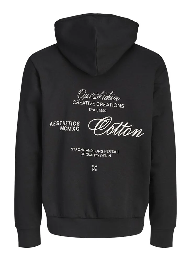 JACK & JONES Loose fit hooded sweatshirt