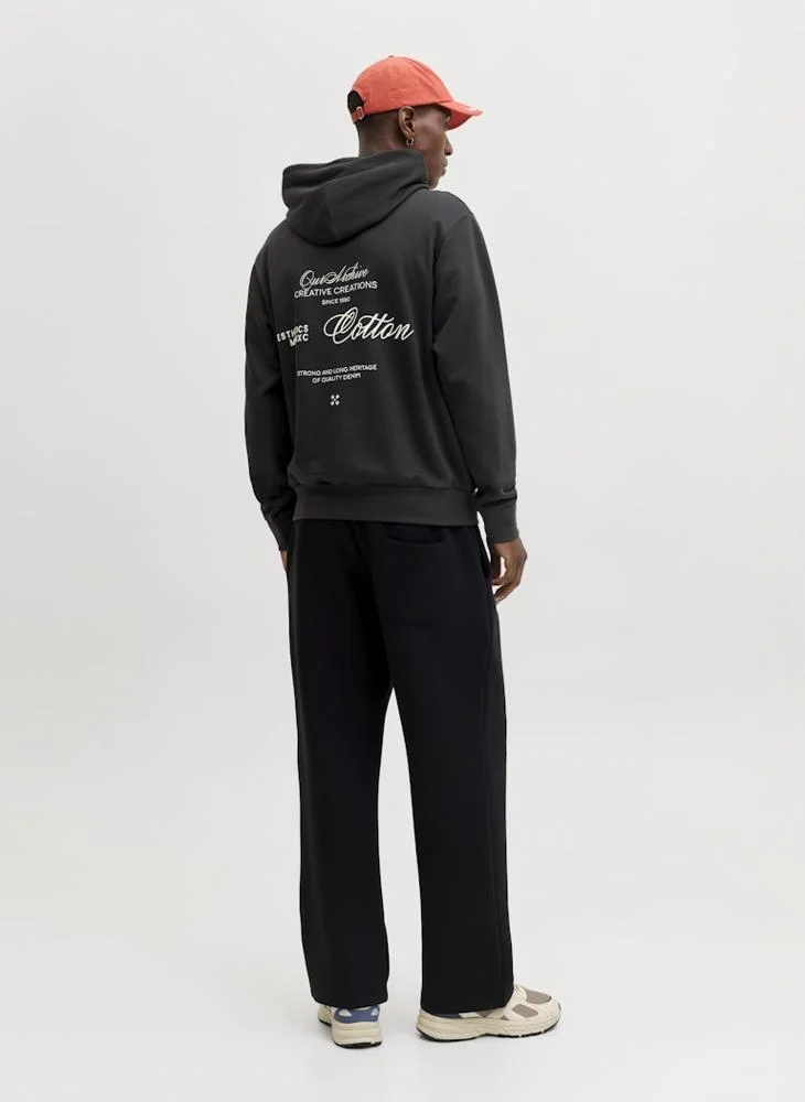 JACK & JONES Loose fit hooded sweatshirt