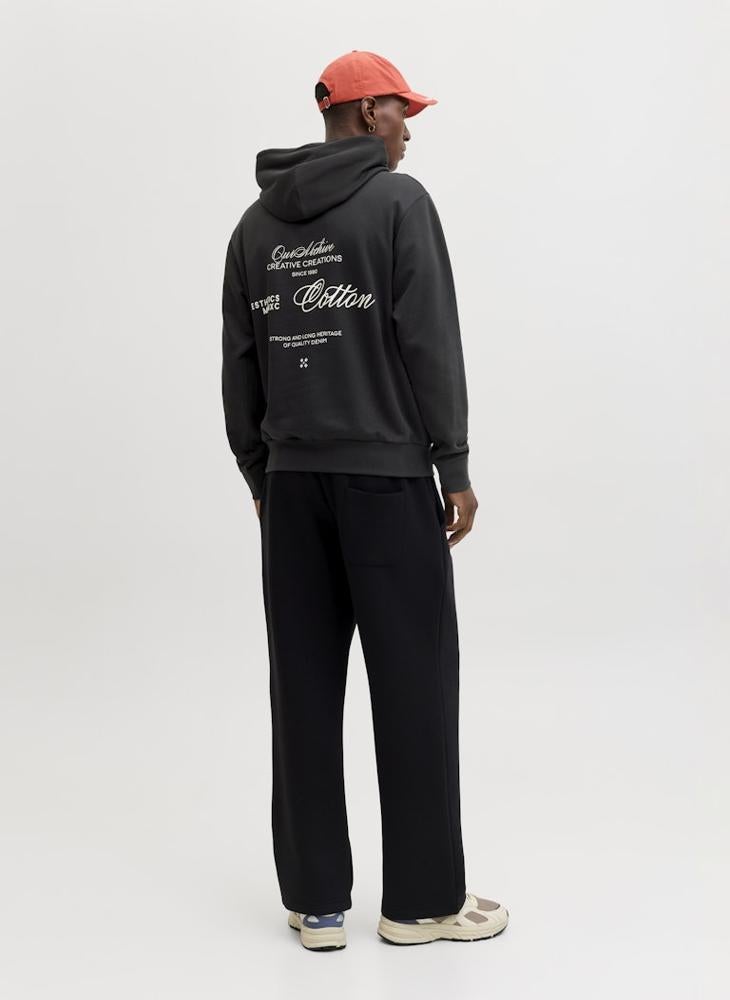 جاك اند جونز سترة بغطاء رأس بقصة فضفاضة - Image 2