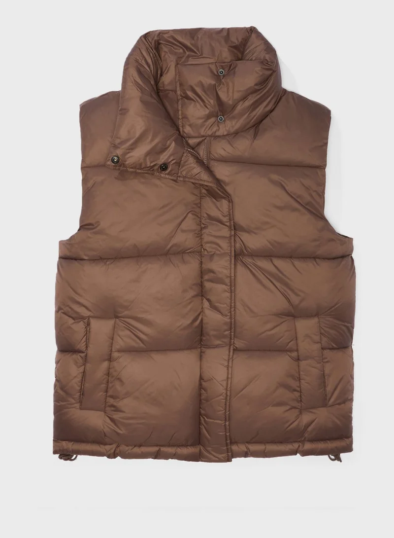 American Eagle Zip Detailed Jacket