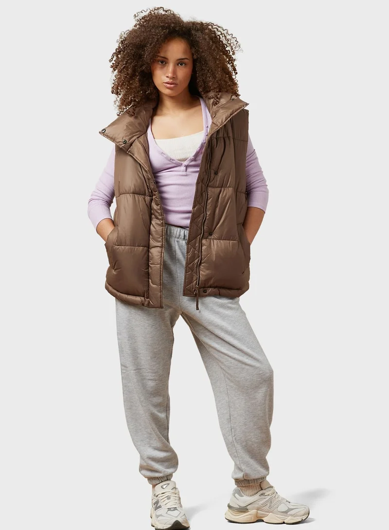 American Eagle Zip Detailed Jacket