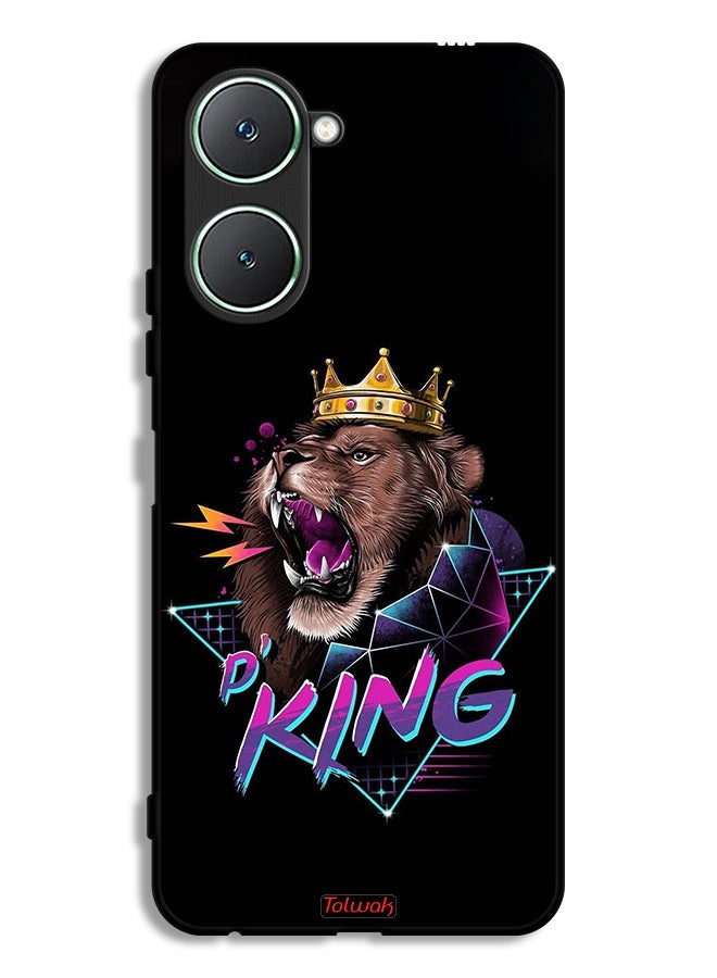 Tolwak Vivo Y18i 4G Protective Case Cover Lion King Art - Image 1