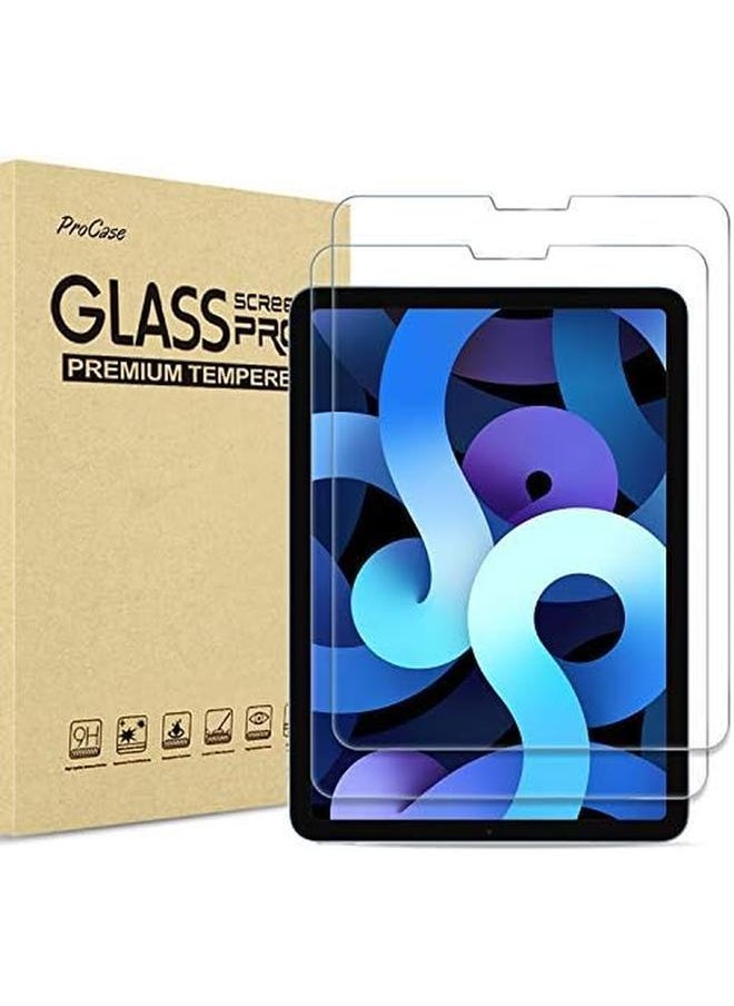 Generic - 2 Pack Screen Protector For Ipad Air 5Th 2022 Ipad Air 4Th 2020 Ipad Pro 11 4Th 2022 3Rd 2021 2Nd 2020 1St 2018 Tempered Glass For 10.9 Ipad Air 5 4 Ipad Pro 11" 4 3 2 1 Gen - Image 1