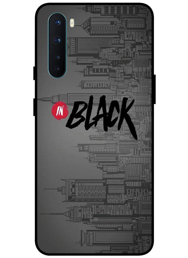 EYE CATCH - Protective Case Cover For OnePlus Nord Smart Series Printed Protective Case Cover for OnePlus Nord In Black - Image 1
