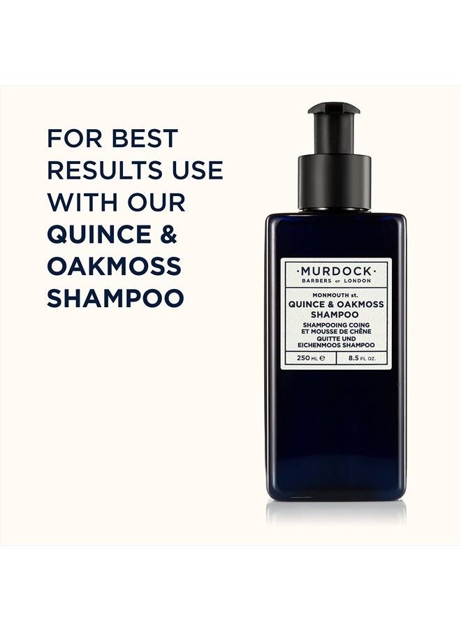 Murdock London - Quince & Oakmoss Conditioner | Strengthens & Repairs Hair from Within | All Hair Types | Made in England | 8.5 oz - Image 1
