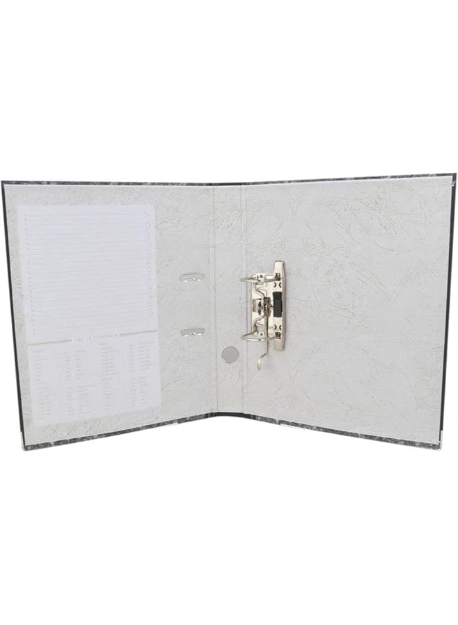 إيروريكس مجلد ملفات A4 حلقتين باللون الأسود - Image 2