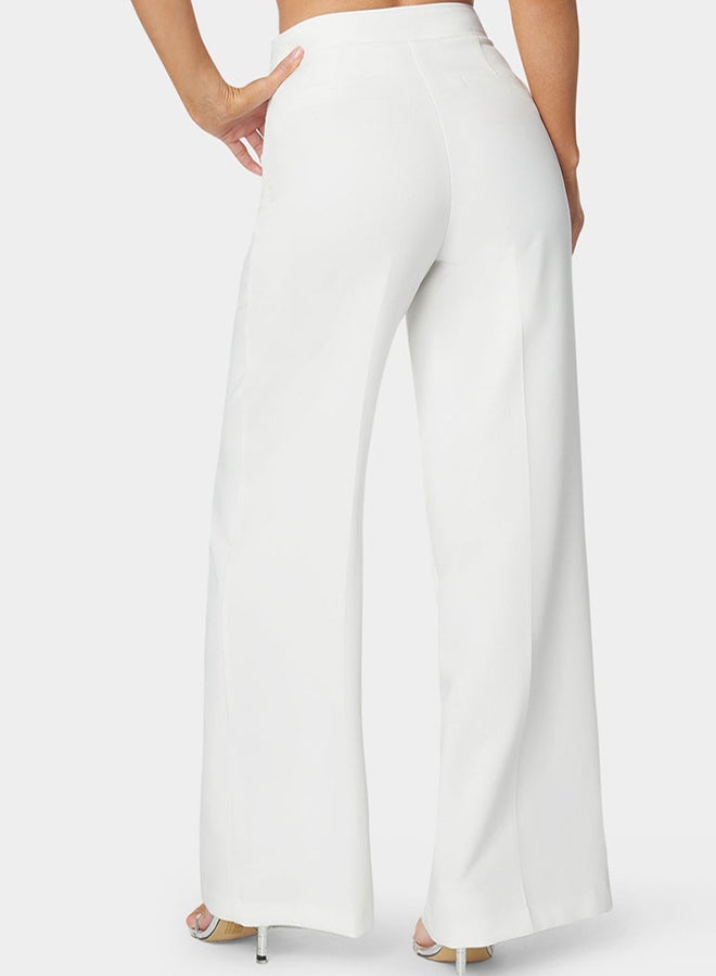 bebe High Waist Wide Leg Pant  - Image 4