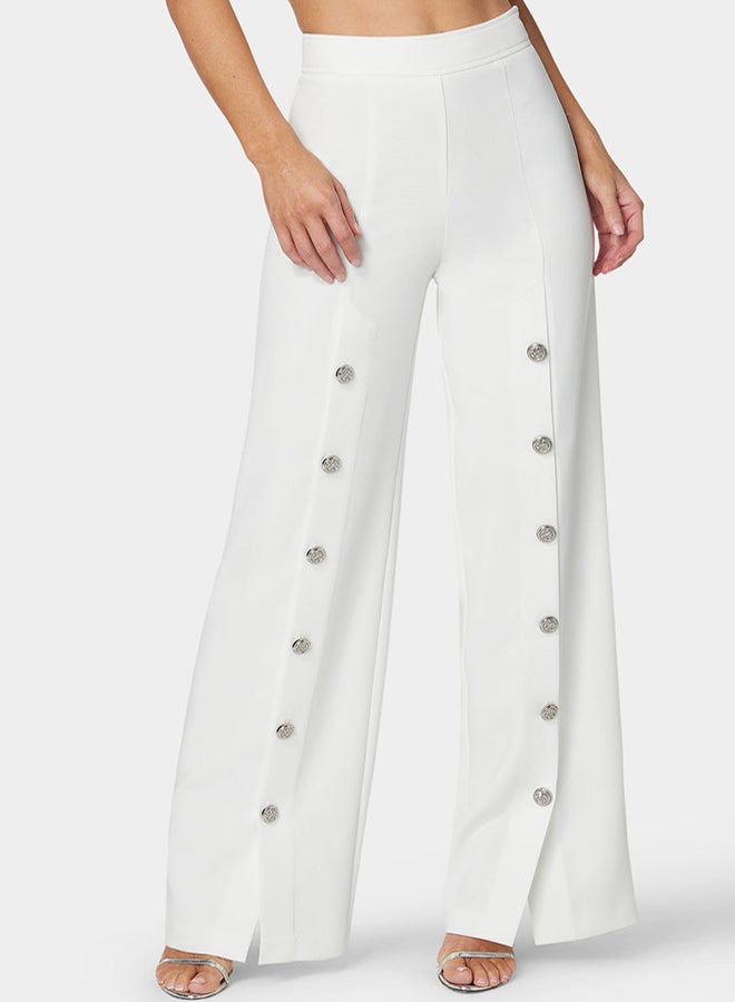 bebe High Waist Wide Leg Pant  - Image 2