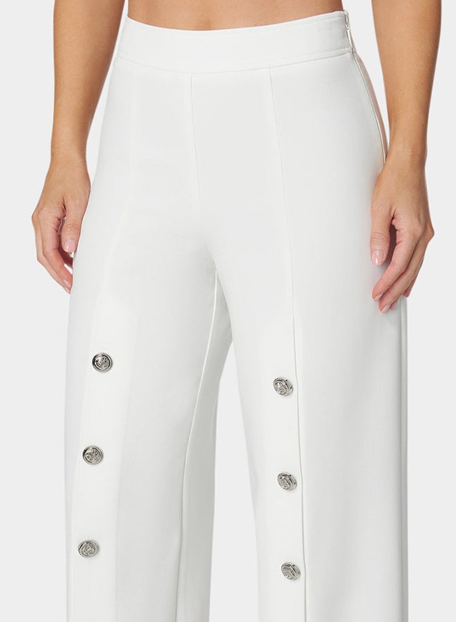 bebe High Waist Wide Leg Pant  - Image 3