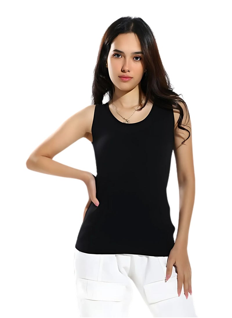 COTTONIL - Body Tank Top Cotton Lycra For Women - Image 1