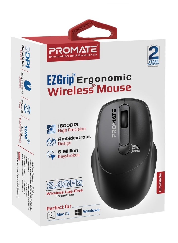 Buy PROMATE Promate 2.4G Wireless Mouse, High Precision 1600DPI ...