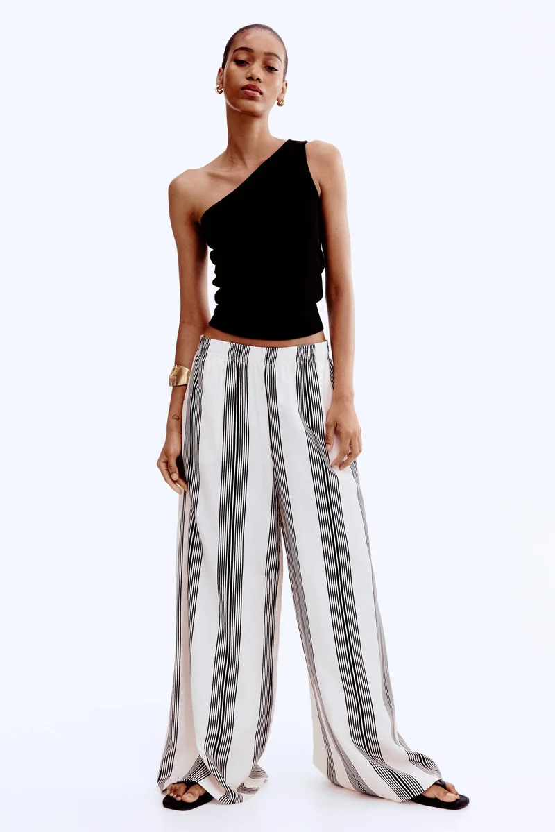 H&M Wide pull-on trousers