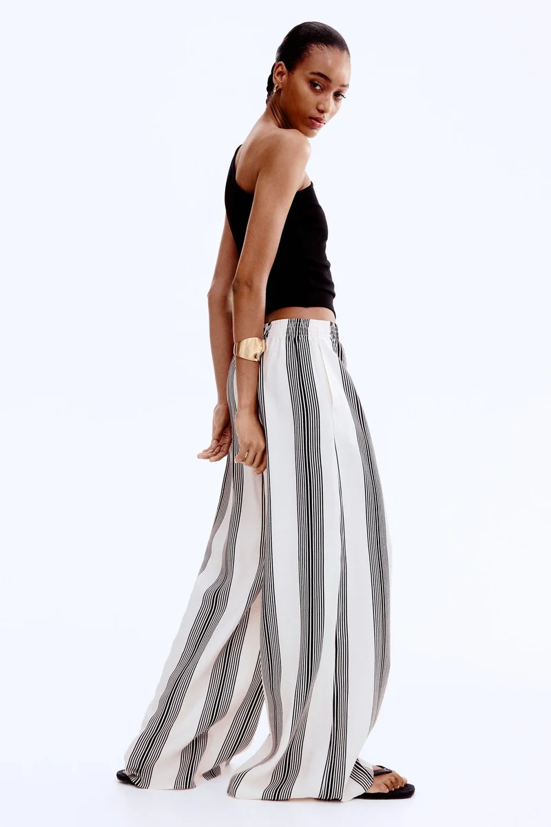 H&M Wide pull-on trousers