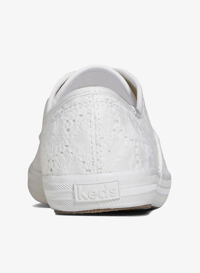 Keds Women's Champion Canvas Lace Up Sneaker Casual Sneaker Cream - Image 2