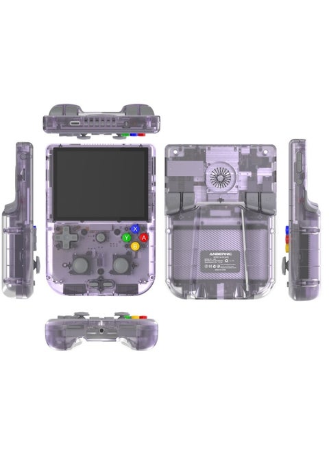 RG405V handheld game console 4-inch IPS touch screen Android 12 Unisoc Tiger T618 64-bit game console built-in 5500mAh battery 128G TF card can play 3000+ games