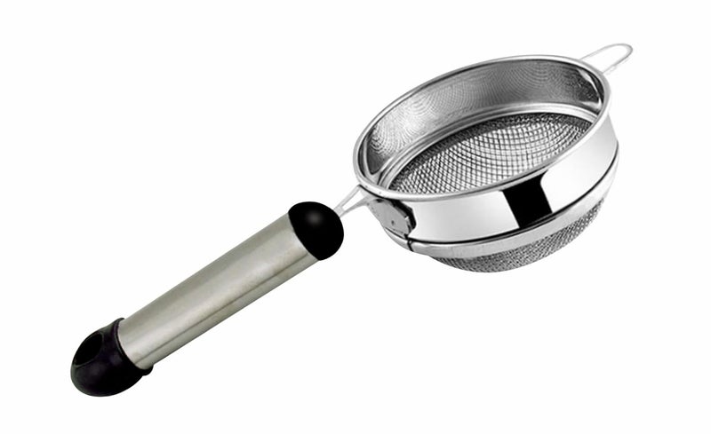 Prabha Stainless Steel Pearl Tea Strainer - 8cm, Home & Kitchen Essential for Modern Brewing Bliss - Image 4