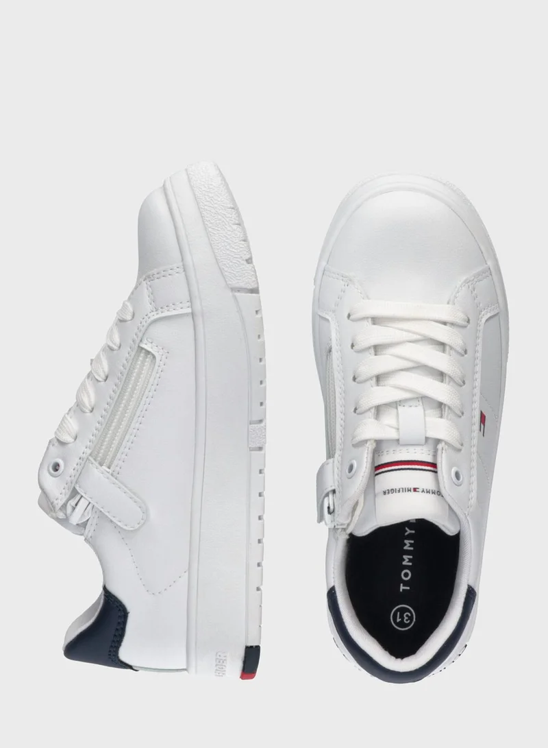 TOMMY HILFIGER Kids Low Top Lace Up Sneakers