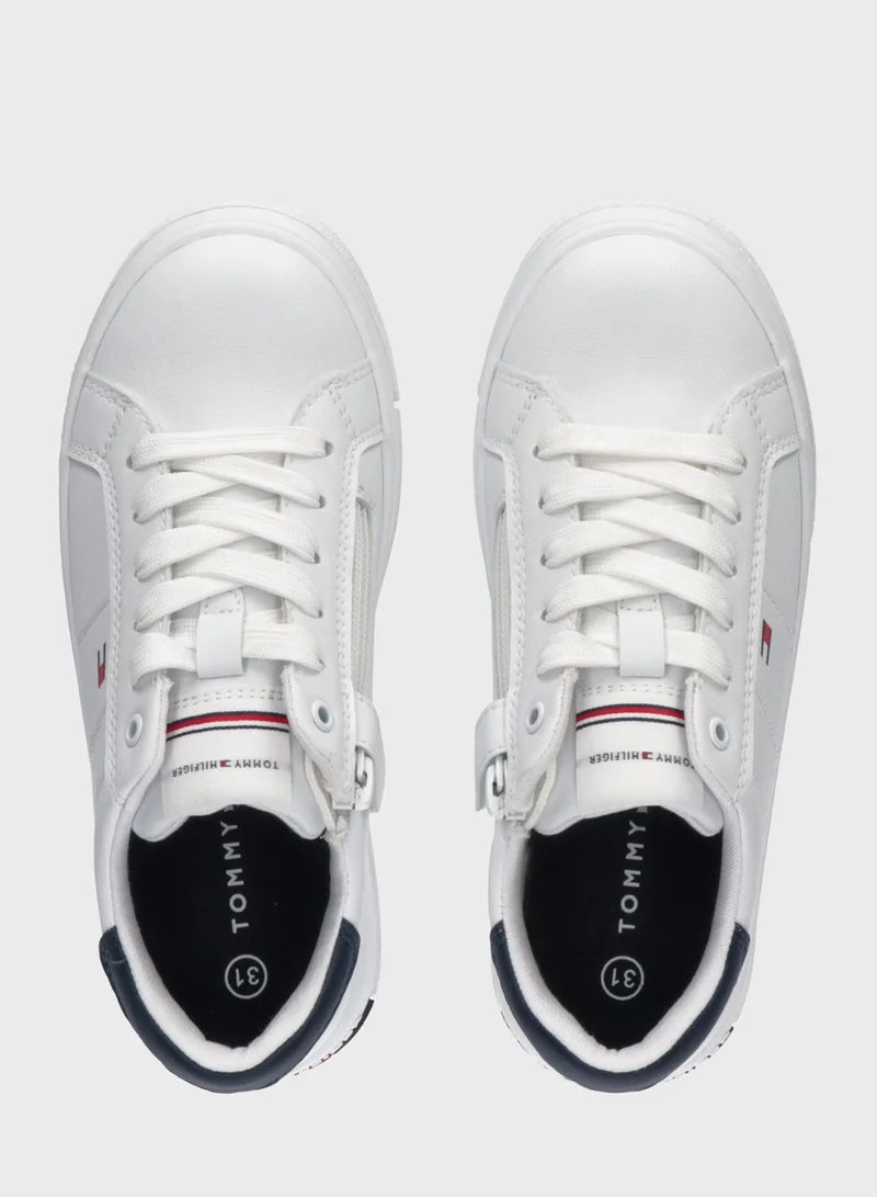 TOMMY HILFIGER Kids Low Top Lace Up Sneakers