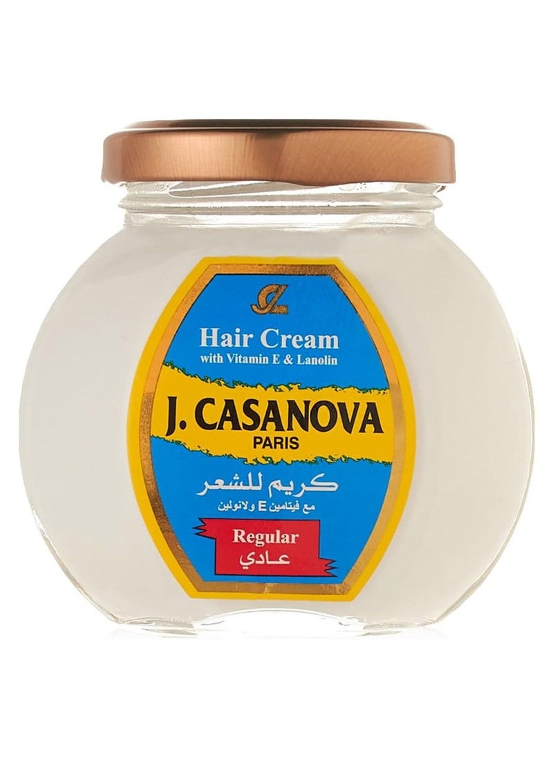 J.CASANOVA PARIS Casanova Hair Cream with Vitamin E & Lanolin Regular 150 G  - Image 2
