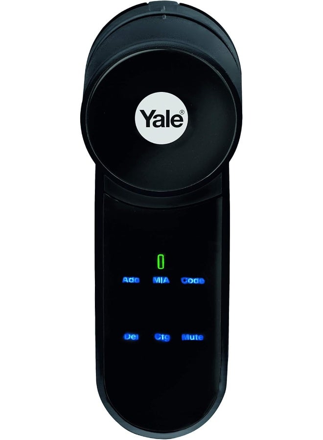 ييل، المعيشة الذكية قفل الباب الذكي ، باللون الأسود. - Image 1
