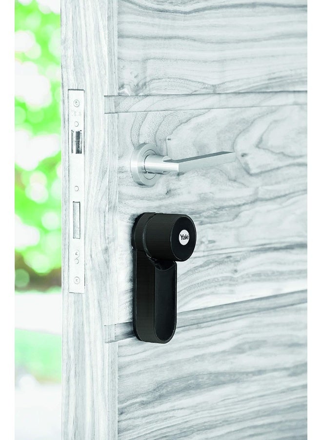 ييل، المعيشة الذكية قفل الباب الذكي ، باللون الأسود. - Image 4