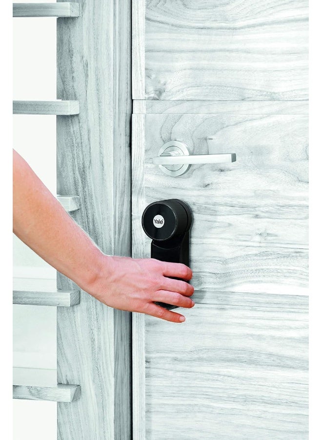 ييل، المعيشة الذكية قفل الباب الذكي ، باللون الأسود. - Image 3