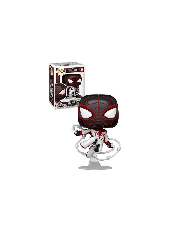Funko Pop! Games: Marvel’S Spider Man: Miles Morales Miles Morales In Track Suit  - Image 3