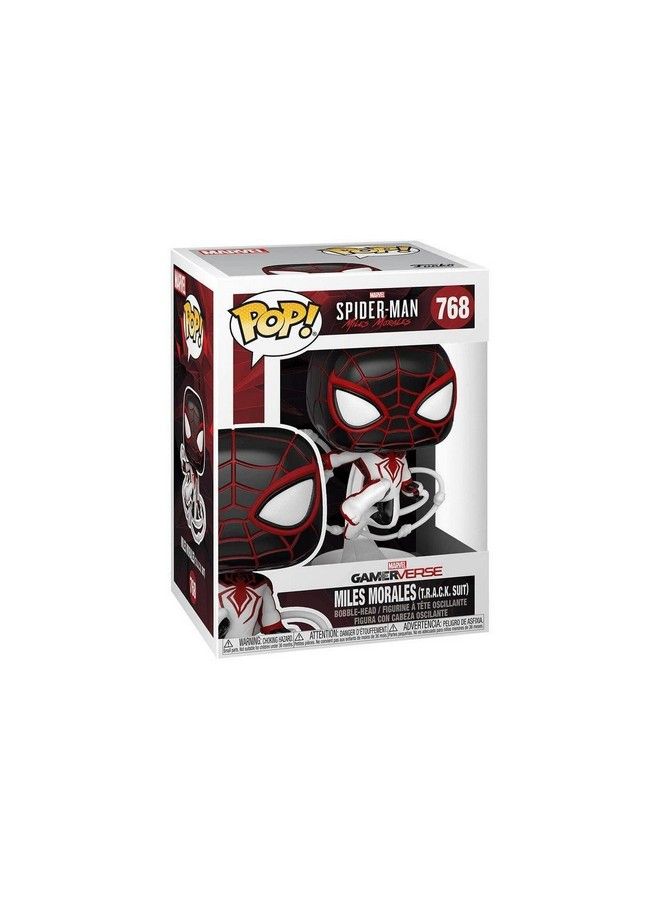 Funko Pop! Games: Marvel’S Spider Man: Miles Morales Miles Morales In Track Suit  - Image 2