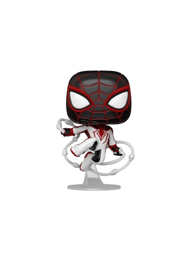 Funko Pop! Games: Marvel’S Spider Man: Miles Morales Miles Morales In Track Suit  - Image 4