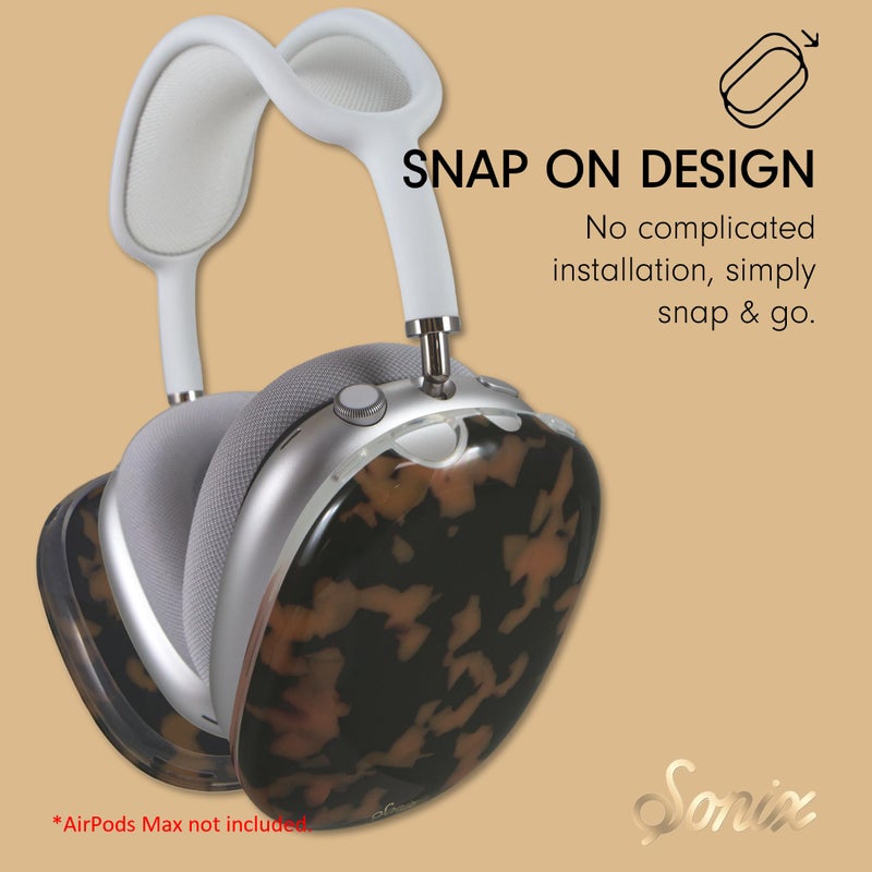 Sonix Protective Case Cover for AirPods Max Headphones | Brown Tort - Image 4