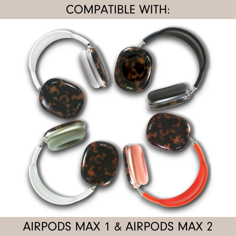 Sonix Protective Case Cover for AirPods Max Headphones | Brown Tort - Image 2