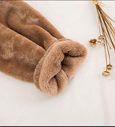 Ukal Wool WoMen's Casual Style And Men's Casual Style Winter Bottom Plush Fluffy Pajama Pants Warm Fleece Lounge Pants Sleepwear Bottoms Free Size (Waist 28-34 Pack Of 1) (Grey) - Image 3
