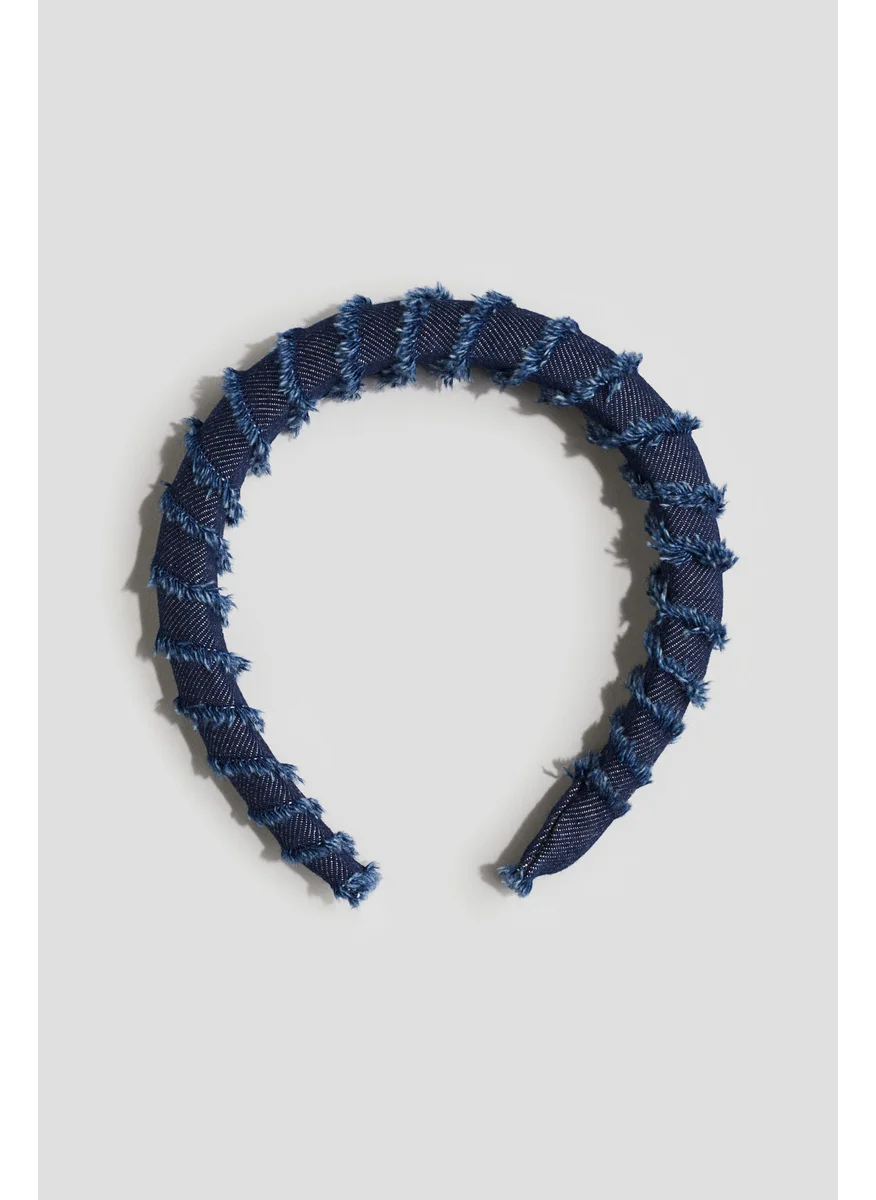 اتش اند ام Wide Denim Alice Band