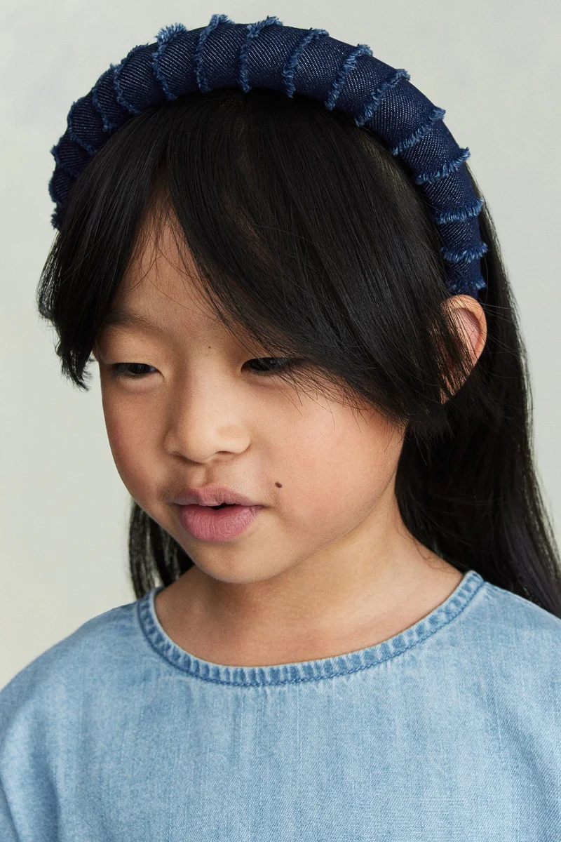 H&M Wide Denim Alice Band