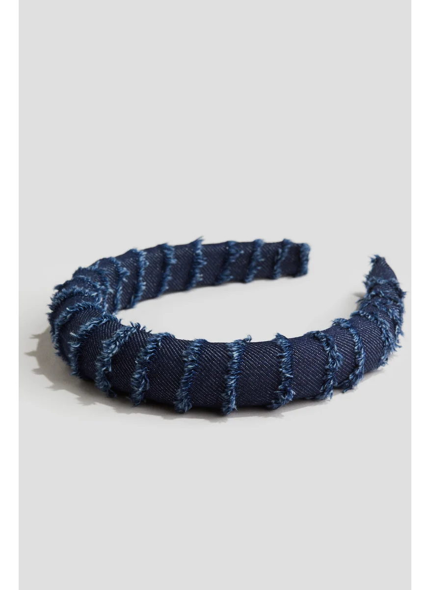 اتش اند ام Wide Denim Alice Band