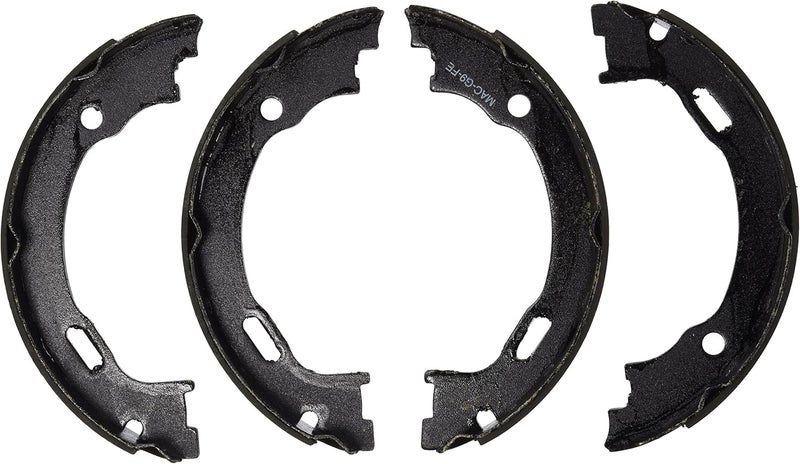 Bosch BS777 Blue Drum Parking Brake Shoe Set for Chrysler, Dodge, and Mercedes-Benz - Rear